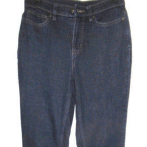 NWOT DENIM & CO. SZ 2 JEANS SLIMMING STRAIGHT LEG